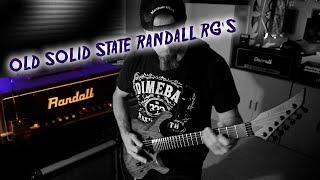 The Truth About Solid State Randall RG Amps From The 80's!