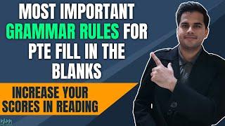PTE Most Important Grammar Rules For PTE Reading Fill in the Blanks | M and MM PTE NAATI