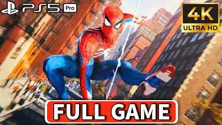 SPIDER-MAN REMASTERED Full Gameplay Walkthrough (PS5 PRO 4K 60FPS)