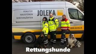 Hunderettungsstaffel Vulkaneifel zu Besuch bei JOLEKA