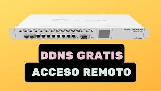 Ip Cloud --DDNS Mikrotik (Acceso Remoto Con Ip Dinamica)