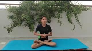 Khushi shrimali (Y157) | Aadi Yoga Kids Contest | Senior Kid category (7-15 years)