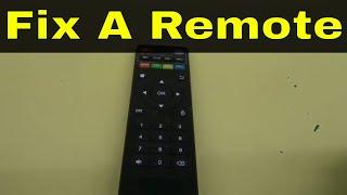 How To Fix A Remote Control That Doesn't Work-Full Tutorial