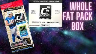 2023 Panini Donruss Football Fat Pack Box Opening and Review