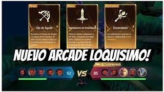 NUEVO MODO ARCADE LOQUISIMO! TE VA A ENCANTAR MLBB ESP SV AVANZADO