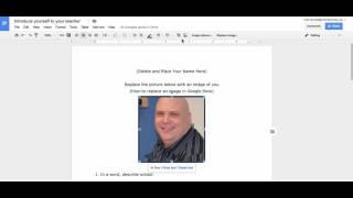 How-to replace and crop an image in Google Docs