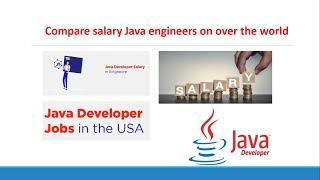 Let's Talk Salary Java Engineers On Over The World