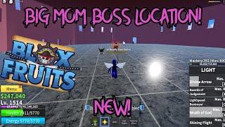 Big Mom Boss Location! (New Update 17!) | Blox Fruits Roblox