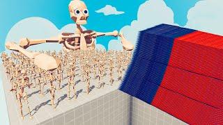 200x SKELETON + 1x GIANT vs EVERY GOD - Totally Accurate Battle Simulator TABS