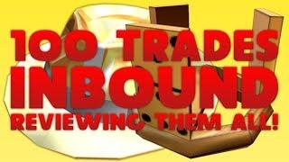 REVIEWING OVER 100 TRADES!!!! | Roblox Trading Stream