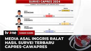 Hasil Survei Elektabilitas Capres-Cawapres Media Asal Inggris Diralat, Ini Alasannya | tvOne