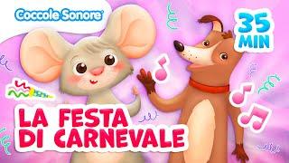 La Festa di Carnevale | Canzoni per Bambini da Ballare e Cantare | Coccole Sonore