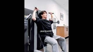 Nothing just Kookie flexing his muscles  #bts #jungkook #kookie #euphoria #mytime