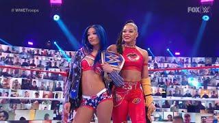 Sasha Banks & Bianca Belair vs Natalya & Bayley (Full Match - Tribute to the Troops 2021)