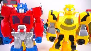 Transformers Rescue Bots Academy All the Bots Giant Collection Video!