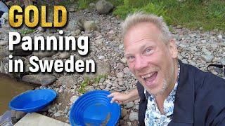 Gold Panning at Sweden's First Gold Mine | Ädelfors