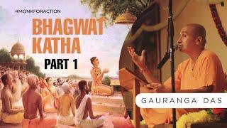 BHAGAVAD KATHA by Gauranga Das Prabhu | श्रीमद् भागवत कथा | In Honor of H.G. Srinathji Prabhu