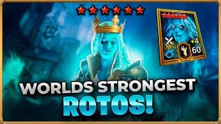 This ROTOS BUILD Is INSANE!! Raid: Shadow Legends Champion Spotlight