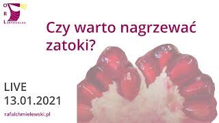 Czy warto nagrzewać zatoki? - odpowiedź z live'a 13 stycznia 2021 - R. Chmielewski i P. Zielińska