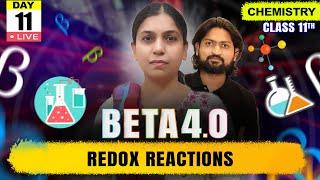 REDOX REACTIONS Class 11 | MHTCET 2025 | Beta 4.0 #mhtcet2025 #chemistry #livestream #beta4batch