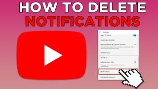 How To Delete All Notifications On YouTube (2024)