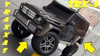 NEW TRAXXAS TRX-4 MERCEDES-BENZ G500 RC 4x4 TRUCK SCALE CRAWLER REVIEW OUT THE BOX