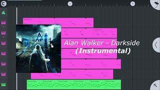 Alan Walker - Darkside (Instrumental) l FL Studio Mobile l FLM Universe