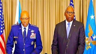 Lloyd Austin & Gen. CQ Brown Brief Media After Ukraine Meeting | Sep 06 2024.