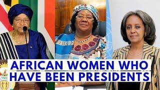 African Women Who Have Been Presidents In Thier Countries