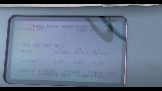 Megger TTR310 Transformer Turns Ratio Testing