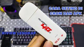 CARA SETING MODEM TELKOMSEL 4G LTE.. SETING DI WEBSITE DAN APLIKASI