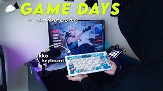 game vlog ️ | Akko MOD007B HE unboxing & valorant test