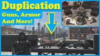 Duplicate Guns Armor & More! - Duplication glitch - Fallout 4