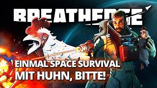 Breathedge ist Weltraum Survival Satire Breathedge Deutsch German Gameplay 01