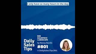 801: B2B SalesTech Landscape - Nancy Nardin