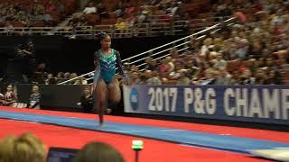 Jordan Chiles - Vault - 2017 P&G Championships - Senior Women - Day 1