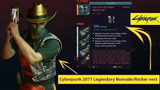 Cyberpunk 2077 legendary rocker vest/ Nomade look vest?