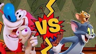 M.U.G.E.N Battles | Ren Höek/Stimpy vs Tom/Jerry | Ren & Stimpy vs Tom and Jerry