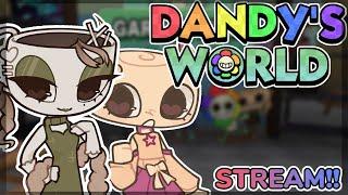 Playing Dandys World with @y3llowx on Stream!!