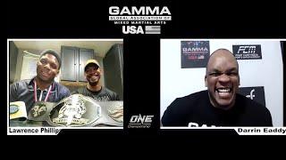 Lawrence Phillips Interview on Being Part of GAMMA USA And Signing With ONE Championship #gammausa