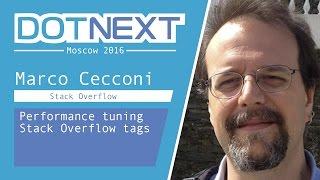 Stack Overflow — It's all about performance! — Marco Cecconi