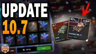 New Matchmaking in WoT BLITZ!!! // Update 10.7 Review // SweatchMan