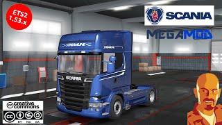 SCANIA MEGAMOD v5.2 ETS2 1.53.x (ETS2MOD)