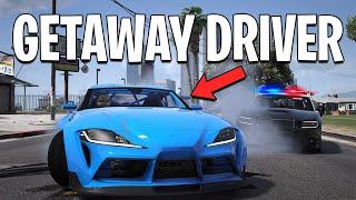 I Became A Getaway Driver In A Drift Car on GTA 5 RP