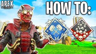 The EASIEST WAY To Get Your FIRST 20 KILL And 4k DAMAGE BADGES! Apex Legends Guide & Tips