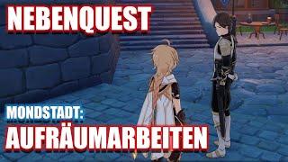 Genshin Impact - Nebenquest - Aufräumarbeiten - Mondstadt - Ritter des Ordo Favonius Huffman