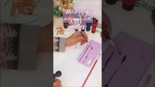 Mobile cover designing with painting#aiart #acrylicpaintingtechniques #aiartist#ai#third#thirdparty