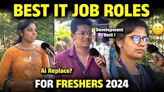 Best IT Jobs in 2024 - IT Employees Review | Freshers much watch - Trending Roles in tamil