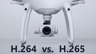 H 264 vs H 265- Which is Better? DJI Phantom 4 Pro Test