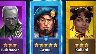 Empires and puzzle | Alliance Quest summons 40x pull 4x legendary heros Wovv #empiresandpuzzles